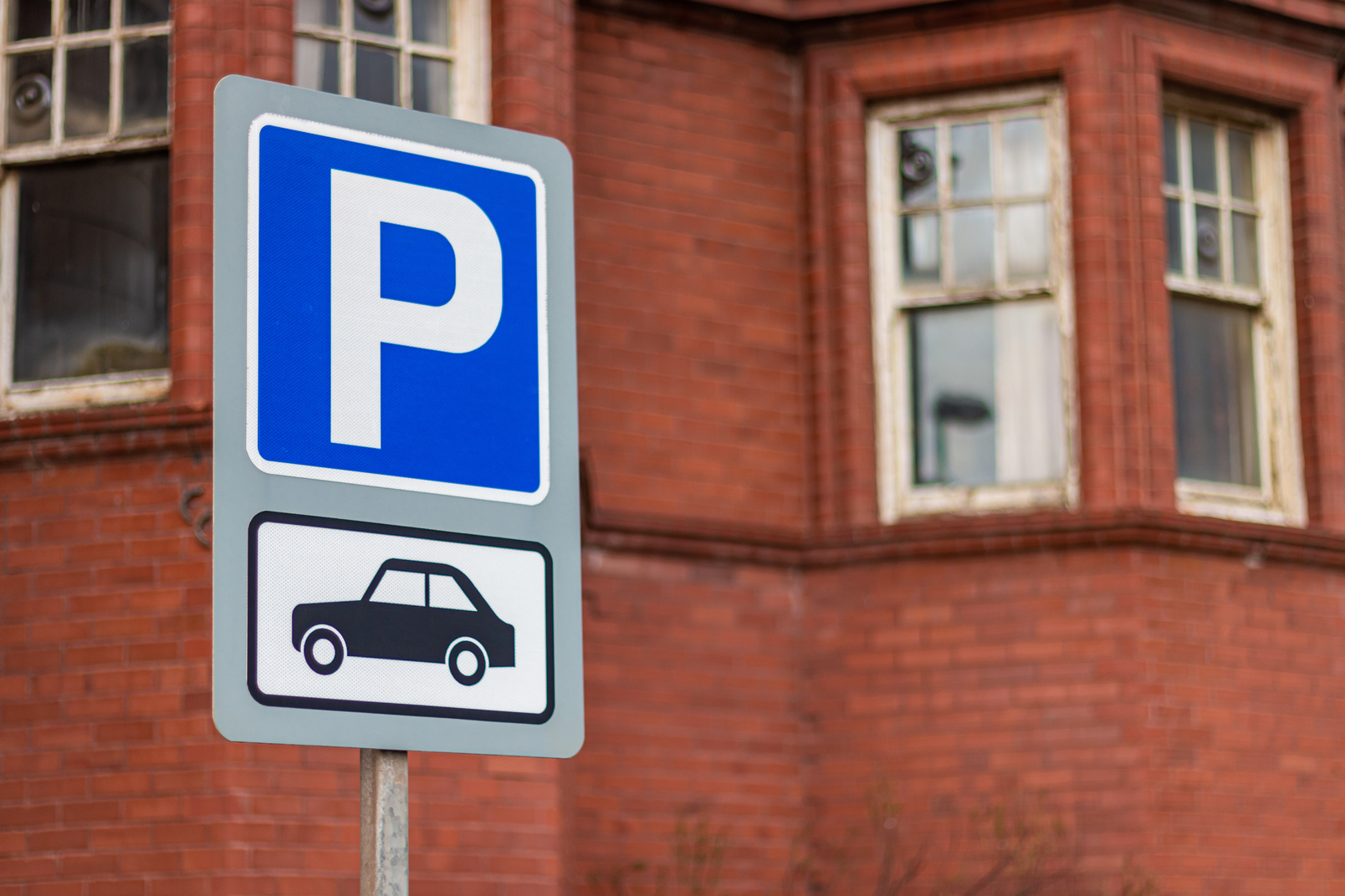 Car park sign